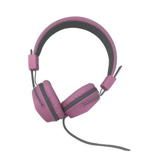 JLab JBuddies Kids Headphones - Pink/ Gray Wired‎ Plug in Headphones Jack